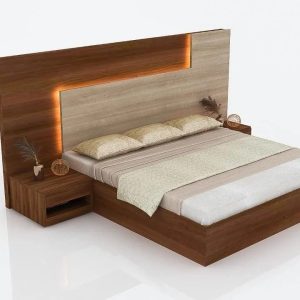 Dual-Tone Panel Bed