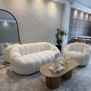 Channel Tufted Lounge Set