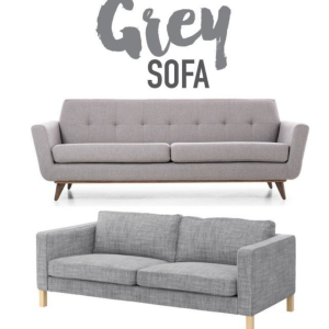 Slate Modern Sofa Set